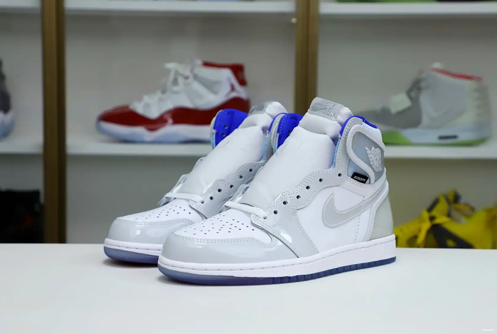 HIGH 'RACER AIR 1 BLUE' JORDAN ZOOM 0501
